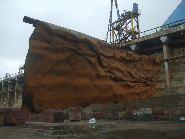 Fedra ship dismantling