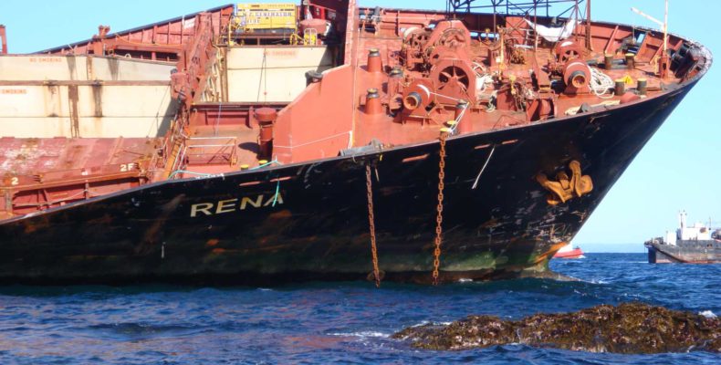 Rena Ship Dismantling